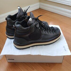 VGUC VISVIM SERRA VEGGIE Side Zip Mountain Boots – US 9 (Black)